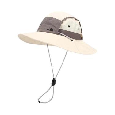 Imagem de Chapéu De Proteção Solar De Verão Unissex Com Aba Larga E Secagem Rápi