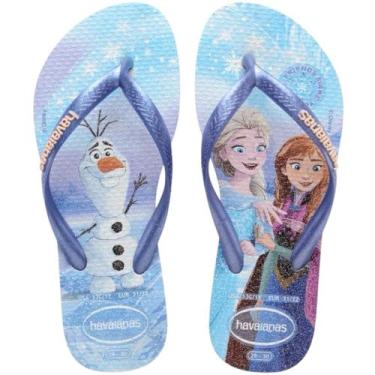 Imagem de Chinelo Infantil Slim Kids Havaianas Prince Glitter Original, 31/32, R