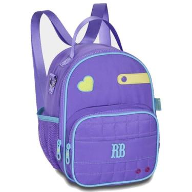 Imagem de Lancheira termica Rebecca Bonbon Feminina escolar Oficial, Roxo