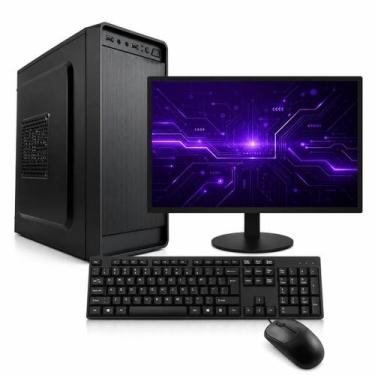 Imagem de Computador PC Completo Intel i5 4 16GB SSD 240GB Monitor 19 - Orbyte