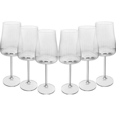 Imagem de Jogo de 6 Taças para Vinho Alex Optic (600ml) da Bohemia - ROJEMAC