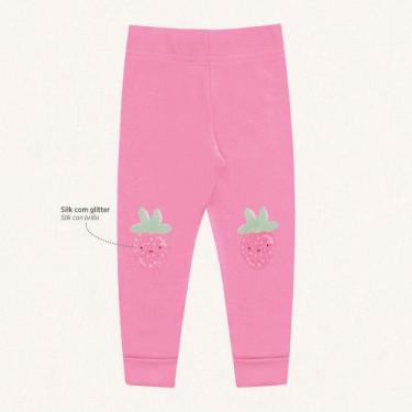 Imagem de Calça Em Malha Bebê Menina Fakini Cor:RosaTamanho:G, Rosa, G
