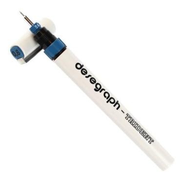 Imagem de Caneta Nanquim Desegraph 0.6 + Tinta Nanquim - Trident
