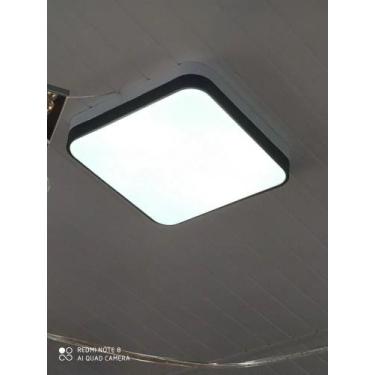 Imagem de Paflon De Led 36w Preto E Branco 40x40 - Ocean Ligth