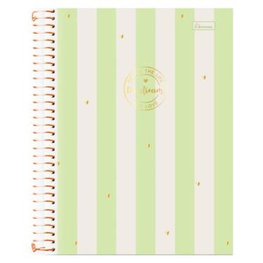 Imagem de Caderno Planner universitário 1 matéria 88 fls Daydream Cadersil, Verd