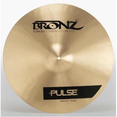 Imagem de Ride Bronz Cymbals Pulse Traditional 21 em Bronze B20 by Odery BRZ-PUL