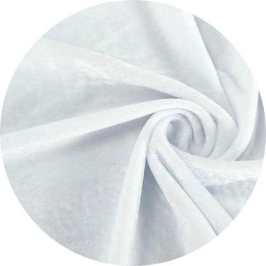 Imagem de Tecido Veludo Cristal Malha Com Elastano Liso 1,50m x 1,00m - Tecidos 