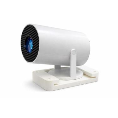 Imagem de Suporte para projetor magcubic hy300 reforçado base 100mm - branco