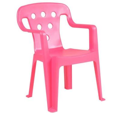 Imagem de Cadeira de Plástico Infantil Mor, Rosa