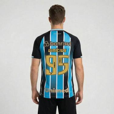 Imagem de Camisa New Balance Grêmio I 2026 95 Vinícius - Puma, EG