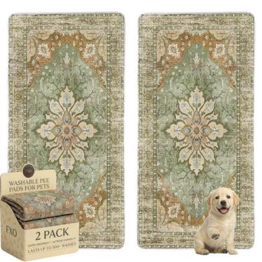 Imagem de Tapetes Absorventes Laváveis e Reutilizáveis FXO 91 cm  183 cm - Pacot