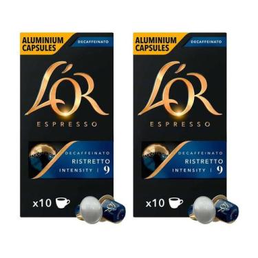 Imagem de Kit 20 Cápsulas L'or DECAFFEINATO Ristretto 9 para Nespresso - L'or Es