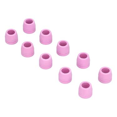 Imagem de Copos de proteção do cortador de plasma, bicos duráveis ​​sem toque do cortador de plasma resistentes ao calor para corte