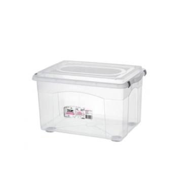 Imagem de Sanremo - Caixa Organizadora Plástica de 72 Litros e Tampa com Travas, Linha Top Stock