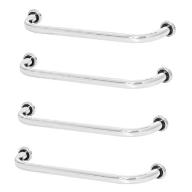 Imagem de Kit 4 Barras De Apoio Para Banheiro 40cm 50cm 60cm