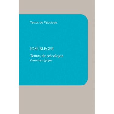 Imagem de Livro - Textos de Psicologia - Temas de Psicologia: Entrevista e Grupos