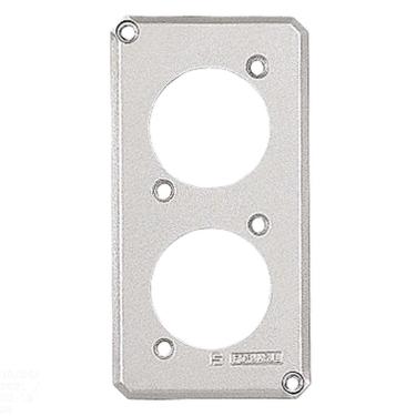 Imagem de Tampa para condulete 1" com 2  posto redondo Tramontina