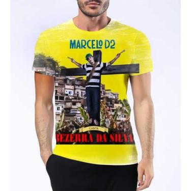 Imagem de Camisa Camiseta Marcelo D2 Rapper Compositor Planet Hemp 4 - Estilo Kr