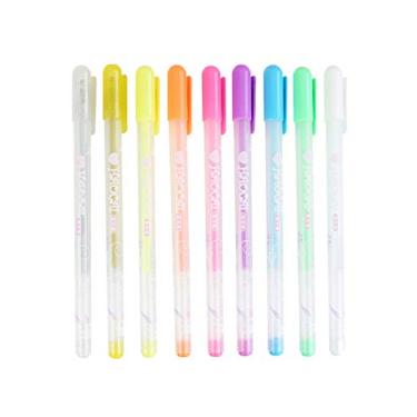 Imagem de Bestgift Marcador Artístico 2 Pontas Caixa com 10 Canetas à base de óleo Mistura de cores