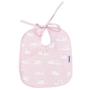 Imagem de Biramar Baby Babador Para Bebê Estampa Cisne Rosa Rosa