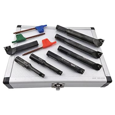 Imagem de HHIP 1001-0705 7 Piece 1/2" Round Shank Indexable Boring Bar Set