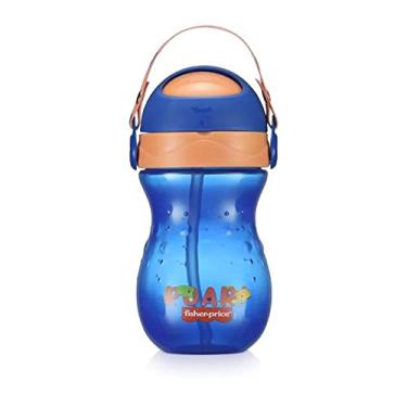 Imagem de Copo Com Canudo Playful Azul Twist - BB1018, Fisher Price, Azul Twist