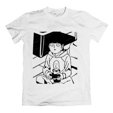 Imagem de Camiseta Camisa Blusa Anime Mob Psycho 100 Game Unissex - Hippo Pre