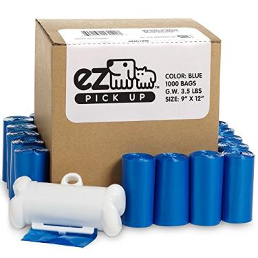 Imagem de EZ Sacos de Descarte de Resíduos para Animais de Estimação com Dispensador – 1000 Sacos de Cocô