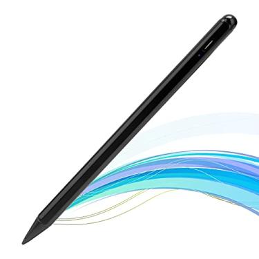 Imagem de Rsepvwy Caneta stylus para iPad 8ª geração de 10,2 polegadas com rejeição de palma, caneta recarregável tipo C com ponta fina de 1,5 mm, compatível com Apple iPad 8ª geração de 10,2 polegadas, caneta