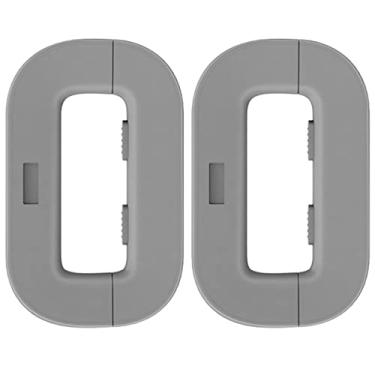 Imagem de AB1 Pacote com 2 Geladeira, Geladeira, Congelador, Fechadura de Porta, Trava de Segurança para Crianças Pequenas, Trava de Segurança para Bebês Fácil de Instalar e Usar Adesivo, Sem Necessidade de Ferramentas ou Perfuração Fácil, Operação com uma Mão AB1