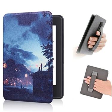 Imagem de Capa leve com alça de mão para o Kindle de 11ª geração, modelo (C2V2L3) lançado em 2022. com ativação automática - hibernar, não para a 11ª geração do Kindle Paperwhite