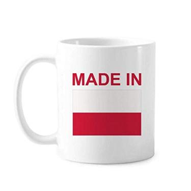 Imagem de Feito na Polônia Country Love Caneca Cerâmica Café Porcelana Utensílios de Mesa