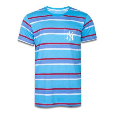 Imagem de Camiseta New Era New York Yankees Mlb Energy Spirit Azul Claro