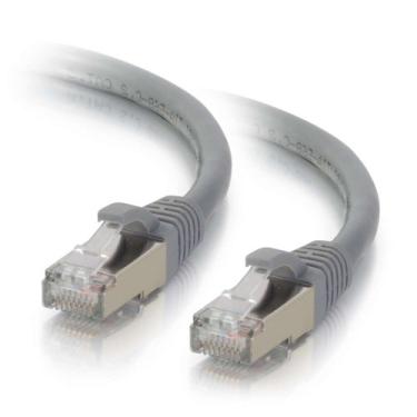 Imagem de C2G Cabo 00790 Cat6 – Cabo de rede Ethernet blindado Snagless, cinza (35 pés, 10,66 metros)