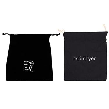 Imagem de 2 Unidades saco de armazenamento de secador de cabelo sacos de secador de cabelo bolsa organizadora de sutiã mini bolsa de viagem mochila para viagem bolsa de armazenamento prática