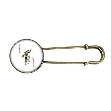 Imagem de Broche de metal retrô com estampa de cartas do Coringa vermelho