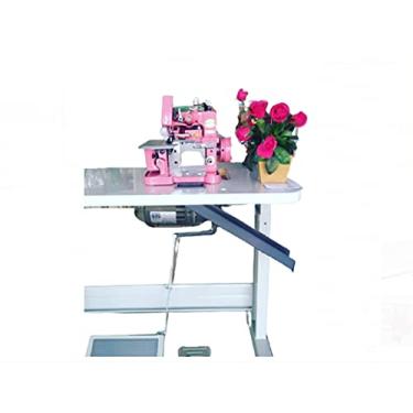 Imagem de Westpress Máquina de Costura Overlock Pink com Mesa e Motor grande Bivolt Silencioso