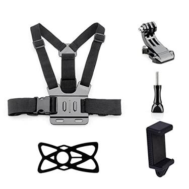 Imagem de Suporte de Peito para Celular/GoPro e Câmeras Similares (2 em 1)