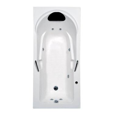 Imagem de Banheira Hidromassagem Astra Capri Super Luxo 170cmx80cmx43cm - 04 Jatos Acrílico P1 Sem Aquecedor 220V