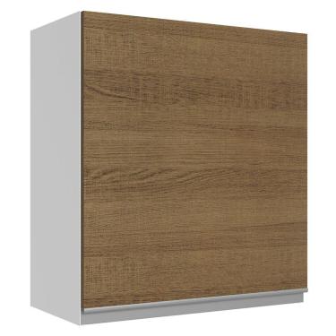 Imagem de Armário Aéreo Glamy 100%MDF 60cm 1 Porta BR/Rustic Madesa