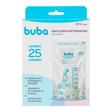 Imagem de 25 Saquinho Leite Materno Armazena E Congela 200ml Buba Novo