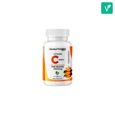 Imagem de Vitamin C + Zinco (60 Cápsulas) Adaptogen Science