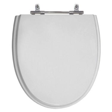 Imagem de Assento Laqueado Eros Cinza Platina (Claro) Tampa para Vaso Incepa em Mdf