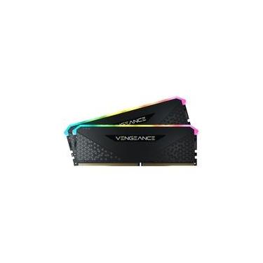 Imagem de Memória Corsair Vengeance RGB RS, 32GB (2x16GB), 3600MHz, DDR4, CL18, Preto - CMG32GX4M2D3600C18