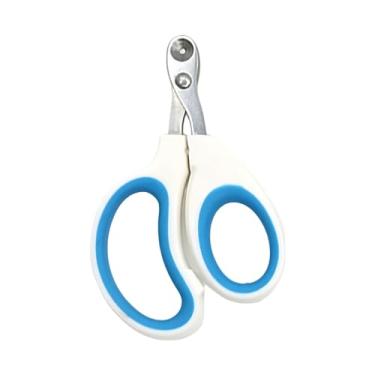 Imagem de Bothyi Cortador de unhas para gatos Tesoura para unhas de animais de estimação Cortador de unhas para cães para corredor de ano novo adequado para animais, azul