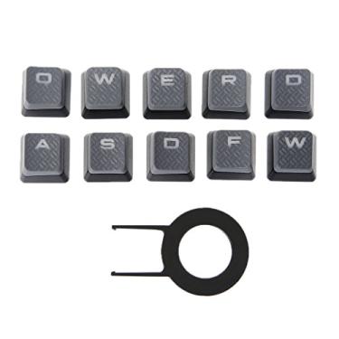 Imagem de KOVIPGU 10 peças/pacote de teclas para teclado mecânico Corsair K70 K65 K95 RGB Strafe