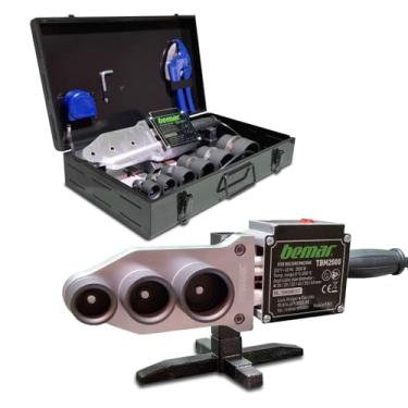 Imagem de Termofusora 2000w 6 Bocais Ppr 20 A 63mm + Tesoura E Trena