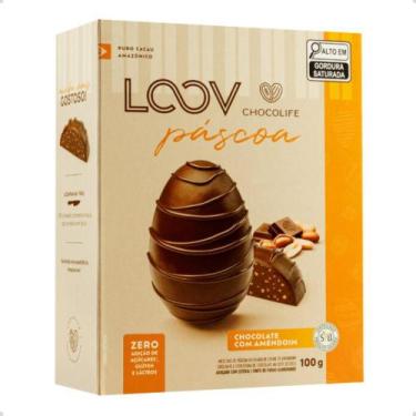 Imagem de Ovo De Páscoa Loov Puro Cacau 100G Chocolife Chocolate