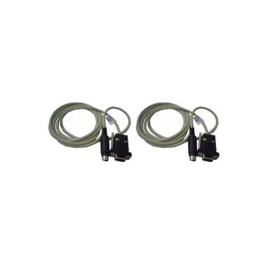 Imagem de Kit 2 Cabo Crs-30 Conexão Windows Rs-232 Computador Utilizado Dosímetro Ruído Dos-450/500 Instrutherm