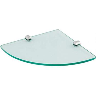 Imagem de Prateleira de Canto em Vidro Incolor 20 cm Hidrolar